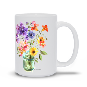 Flower Jar Mug