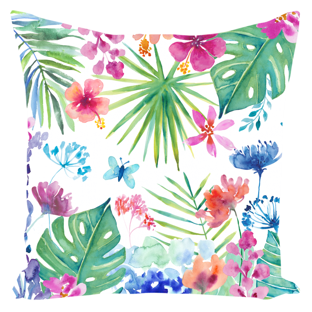 Tropical Garden Pillow