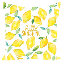 Load image into Gallery viewer, Hello Sunshine Lemons Pillow
