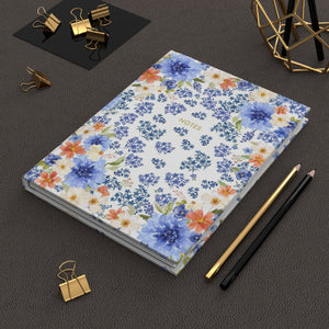 Blue Blooms Journal by Corinne Haig