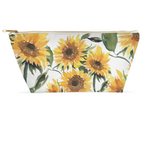 Load image into Gallery viewer, Sunflower Accessory Pouch
